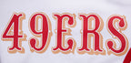 NFL SAN FRANCISCO 49ERS CLASSIC CHENILLE SHORT EN MAILLE DOUBLE (BLANC)