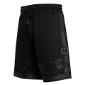 NFL SAN FRANCISCO 49ERS TRIPLE BLACK SHORT EN MAILLE DOUBLE (TRIPLE NOIR)