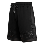 NFL SAN FRANCISCO 49ERS TRIPLE BLACK SHORT EN MAILLE DOUBLE (TRIPLE NOIR)