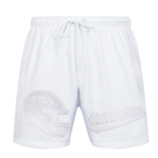 NFL SAN FRANCISCO 49ERS WHITE OUT SHORT TISSÉ POUR HOMME (BLANC)
