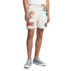NFL SAN FRANCISCO 49ERS PARADISE SHORT EN FILET POUR HOMME (COQUILLE D'ŒUF)