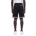 NFL SAN FRANCISCO 49ERS CLASSIC CHENILLE MEN'S SHORTS (BLACK)