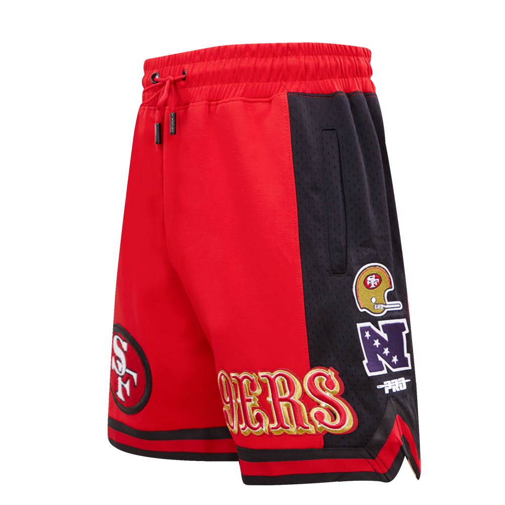 NFL SAN FRANCISCO 49ERS RETRO CLASSIC MEN'S 2.0 SHORT (RED/BLACK)