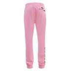 NFL SAN FRANCISCO 49ERS CLASSIC CHENILLE PANTALON JOGGER EN MAILLE DOUBLE (ROSE)