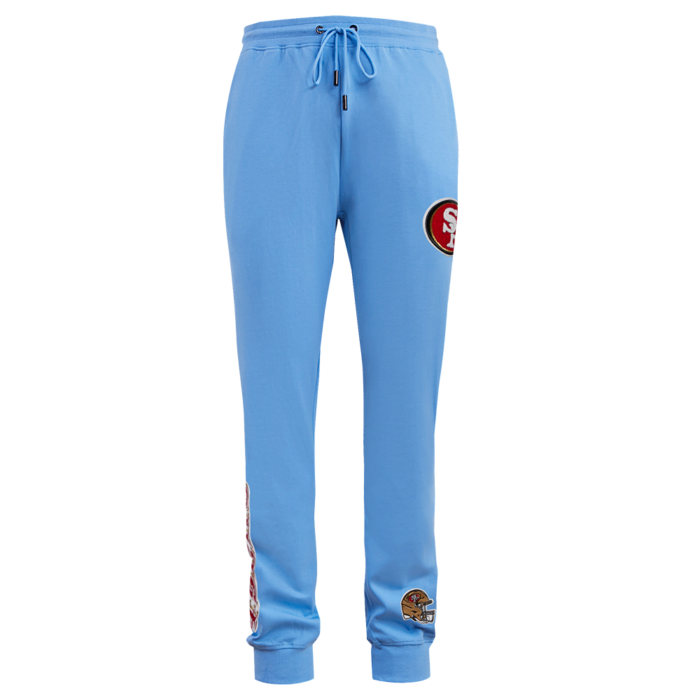 NFL SAN FRANCISCO 49ERS CLASSIC CHENILLE DK JOGGER (UNIVERSITY BLUE)