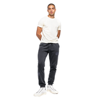 NFL SAN FRANCISCO 49ERS WASHED VANGUARD PANTALON OUATÉ POUR HOMME (NOIR DÉLAVÉ)