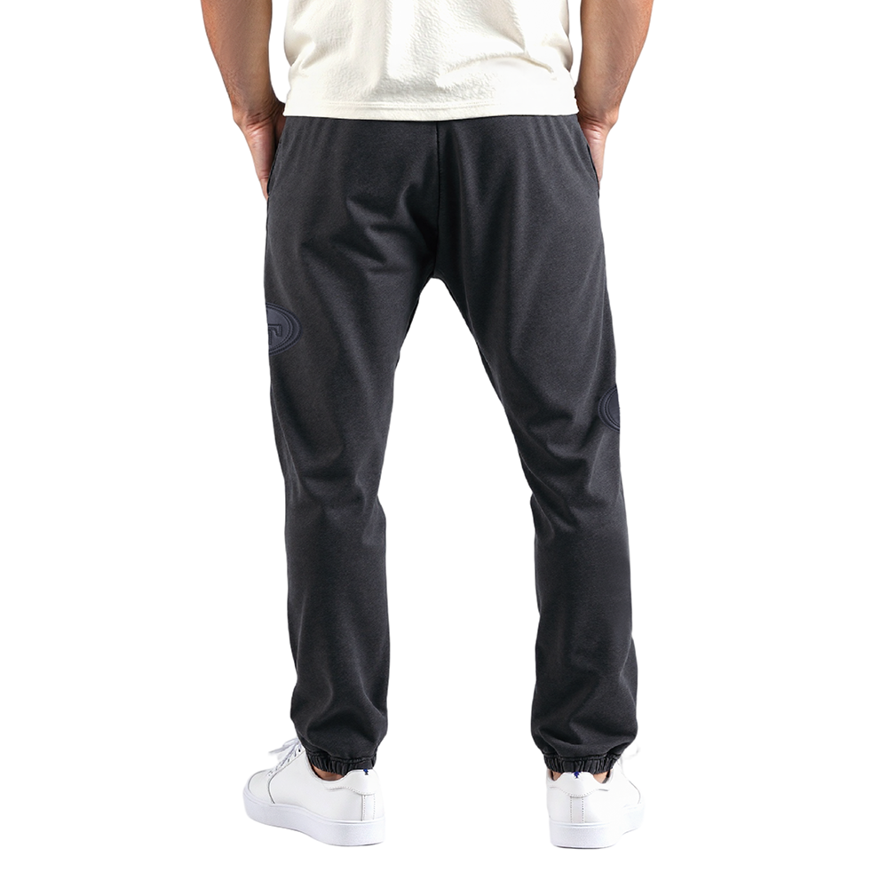 NFL SAN FRANCISCO 49ERS WASHED VANGUARD PANTALON OUATÉ POUR HOMME (NOIR DÉLAVÉ)