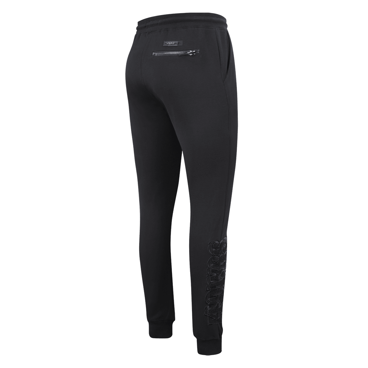 NFL SAN FRANCISCO 49ERS TRIPLE BLACK LOGO MEN'S JOGGER (TRIPLE BLACK)