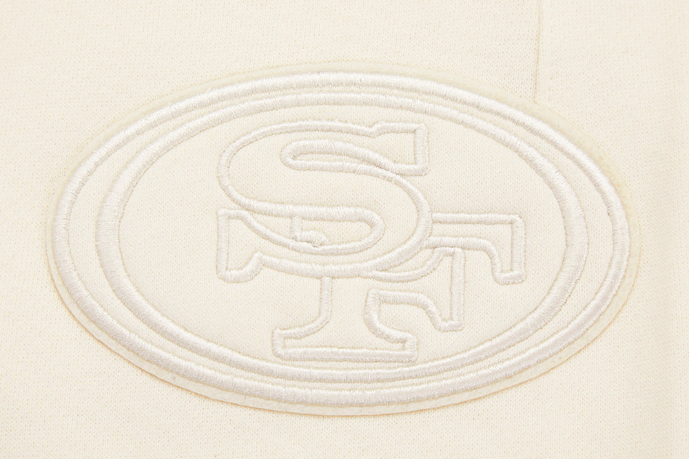 NFL SAN FRANCISCO 49ERS NEUTRAL PANTALON OUATÉ EN MOLLETON (COQUILLE D'ŒUF)