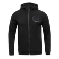 NFL SAN FRANCISCO 49ERS TRIPLE BLACK CHANDAIL À CAPUCHON EN MAILLE DOUBLE (TRIPLE NOIR)