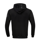 NFL SAN FRANCISCO 49ERS TRIPLE BLACK CHANDAIL À CAPUCHON EN MAILLE DOUBLE (TRIPLE NOIR)
