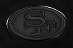 NFL SAN FRANCISCO 49ERS TRIPLE BLACK CHANDAIL À CAPUCHON POUR HOMME (TRIPLE NOIR)
