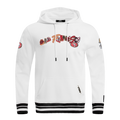 NFL SAN FRANCISCO 49ERS CITY RANSOM CHANDAIL À CAPUCHON EN MOLLETON CÔTELÉ POUR HOMME (BLANC/NOIR)