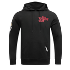 NFL SAN FRANCISCO 49ERS SOUVENIR MEN'S FLEECE PULLOVER HOODIE (BLACK)