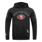 NFL SAN FRANCISCO 49ERS REBEL ATHLETICS CHANDAIL À CAPUCHON EN MOLLETON POUR HOMME (NOIR)