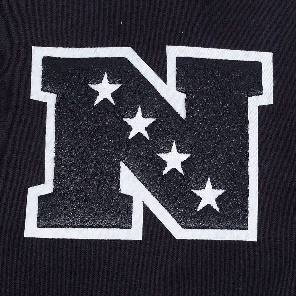 NFL SAN FRANCISCO 49ERS REBEL ATHLETICS CHANDAIL À CAPUCHON EN MOLLETON POUR HOMME (NOIR)