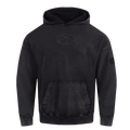 NFL SAN FRANCISCO 49ERS WASHED CLASSIC MEN'S PULLOVER HOODIE (WASHED BLACK)