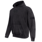 NFL SAN FRANCISCO 49ERS WASHED CLASSIC MEN'S PULLOVER HOODIE (WASHED BLACK)