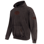 NFL SAN FRANCISCO 49ERS WASHED CLASSIC MEN'S PULLOVER HOODIE (WASHED BROWN)