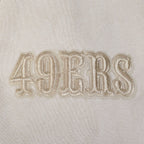 NFL SAN FRANCISCO 49ERS WASHED CLASSIC CHANDAIL À CAPUCHON POUR HOMME (ARDOISE CHAUDE DÉLAVÉE)