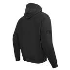 NFL SAN FRANCISCO 49ERS BLACKOUT CHANDAIL À CAPUCHON EN MOLLETON À ÉPAULES TOMBANTES POUR HOMME (NOIR)