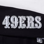NFL SAN FRANCISCO 49ERS BORN FOR SPORT MEN'S FLC PO HOODIE (BLACK)
