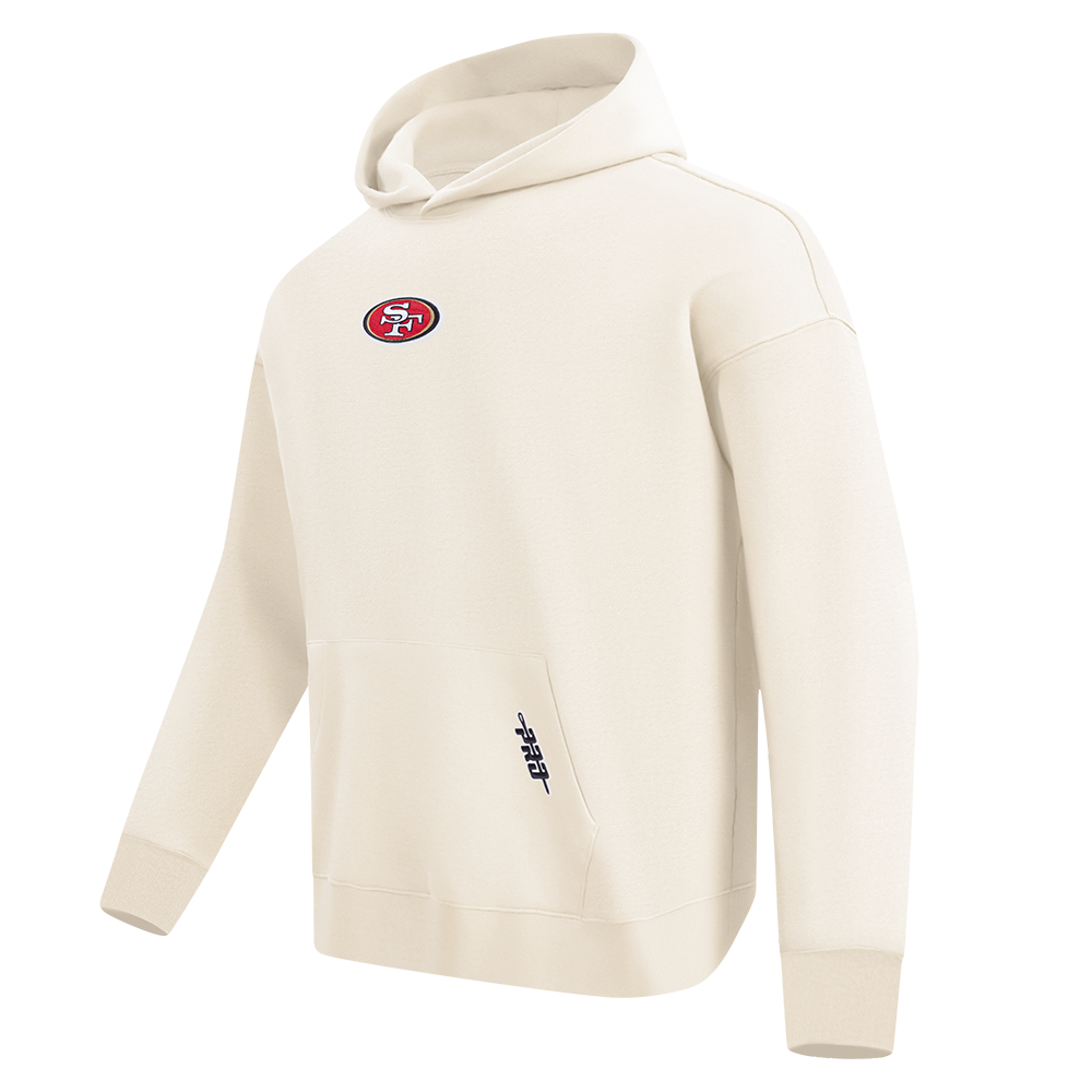 NFL SAN FRANCISCO 49ERS CLASSIC ICON MEN'S SWEATSHIRT (EGGSHELL)