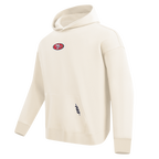 NFL SAN FRANCISCO 49ERS CLASSIC ICON MEN'S SWEATSHIRT (EGGSHELL)