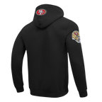 NFL SAN FRANCISCO 49ERS CITY ARCH CHANDAIL À CAPUCHON EN MOLLETON POUR HOMME (NOIR)
