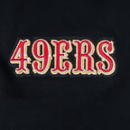 NFL SAN FRANCISCO 49ERS CITY ARCH CHANDAIL À CAPUCHON EN MOLLETON POUR HOMME (NOIR)