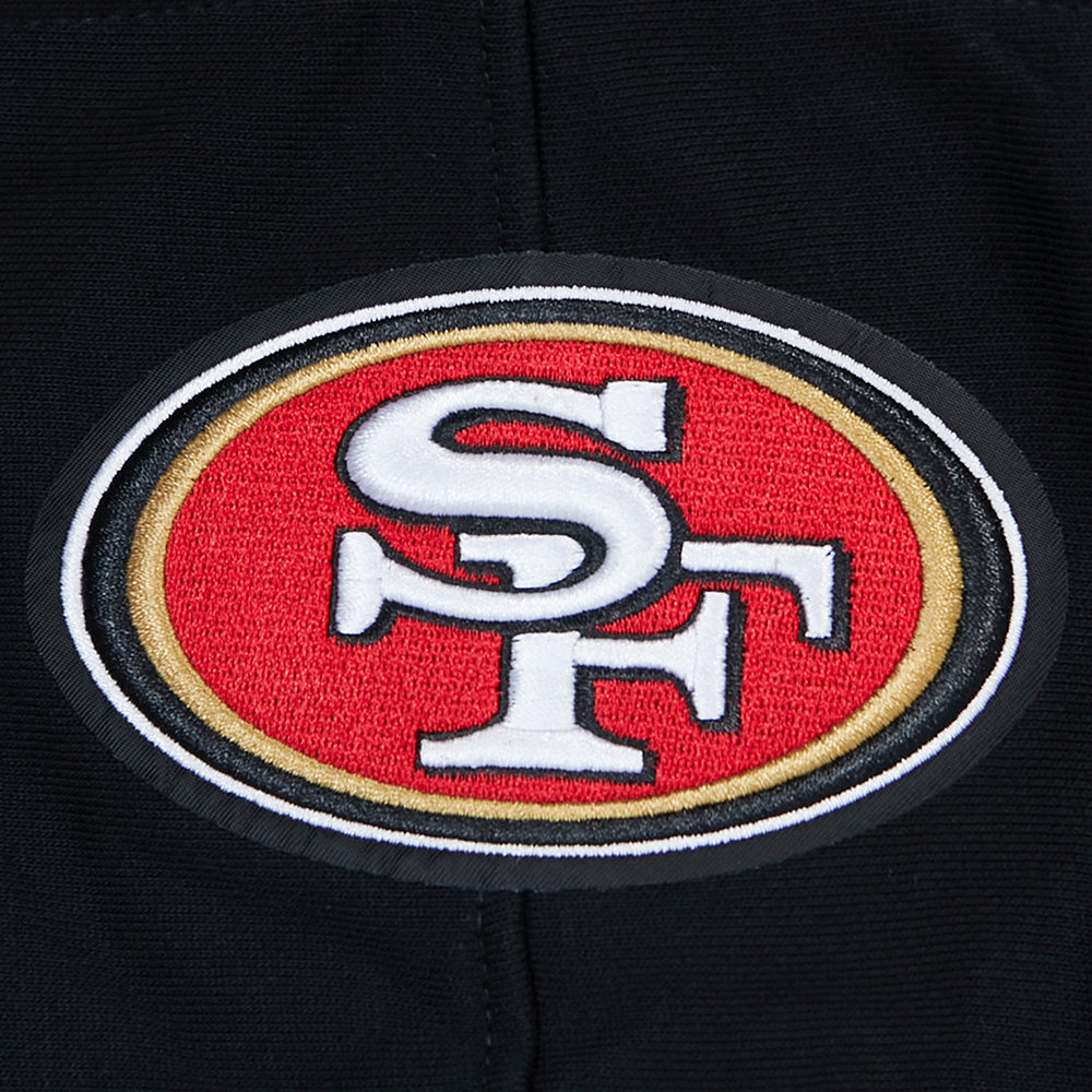 NFL SAN FRANCISCO 49ERS CITY ARCH CHANDAIL À CAPUCHON EN MOLLETON POUR HOMME (NOIR)