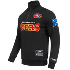 NFL SAN FRANCISCO 49ERS MEN'S SWEATERS (BLACK)