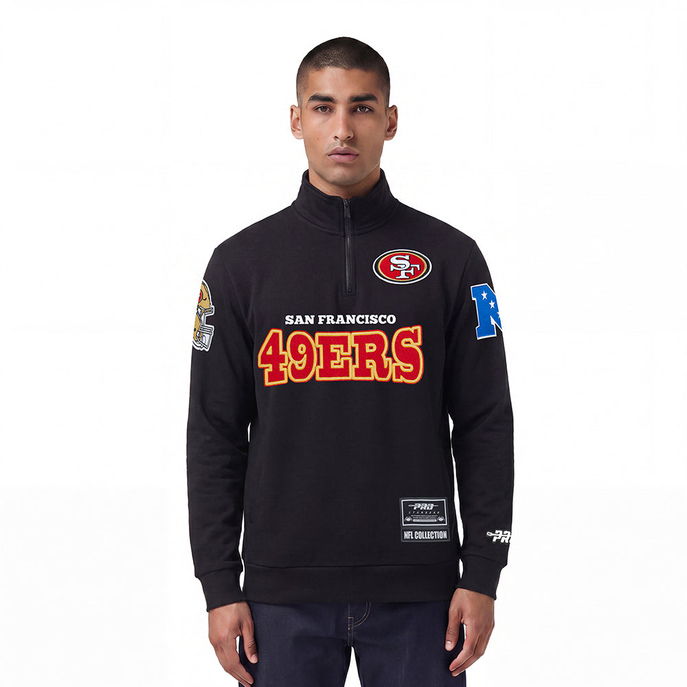 NFL SAN FRANCISCO 49ERS CHANDAILS POUR HOMME (NOIR)