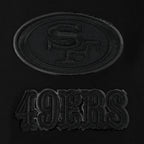 NFL SAN FRANCISCO 49ERS TRIPLE BLACK CHANDAIL À CAPUCHON POUR HOMME (NOIR)