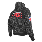 NFL SAN FRANCISCO 49ERS PRO PREMIUM MEN'S SWEATSHIRT (BLACK)