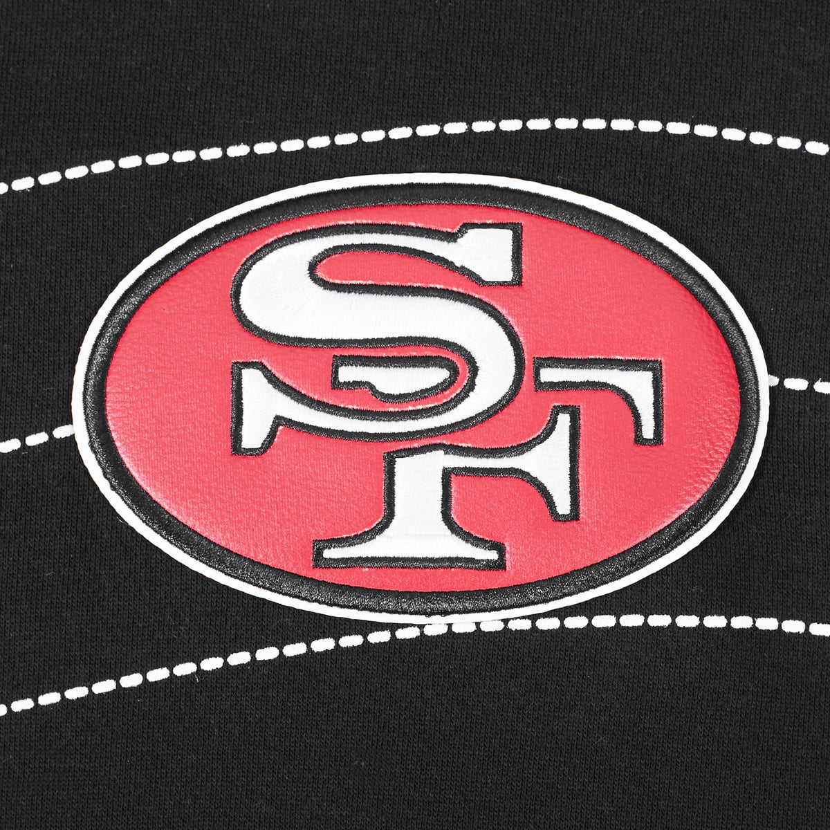 NFL SAN FRANCISCO 49ERS PRO PREMIUM MEN'S SWEATSHIRT (BLACK)