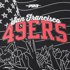 NFL SAN FRANCISCO 49ERS PRO PREMIUM MEN'S SWEATSHIRT (BLACK)