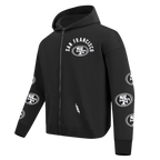 NFL SAN FRANCISCO 49ERS CHANDAIL À CAPUCHON À GLISSIÈRE POUR HOMME (NOIR)