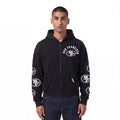 NFL SAN FRANCISCO 49ERS CHANDAIL À CAPUCHON À GLISSIÈRE POUR HOMME (NOIR)