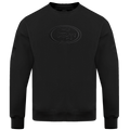 NFL SAN FRANCISCO 49ERS NEUTRAL CHANDAIL À COL ROND EN MOLLETON À ÉPAULES TOMBANTES (NOIR)