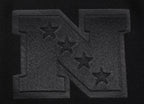 NFL SAN FRANCISCO 49ERS NEUTRAL CHANDAIL À COL ROND EN MOLLETON À ÉPAULES TOMBANTES (NOIR)