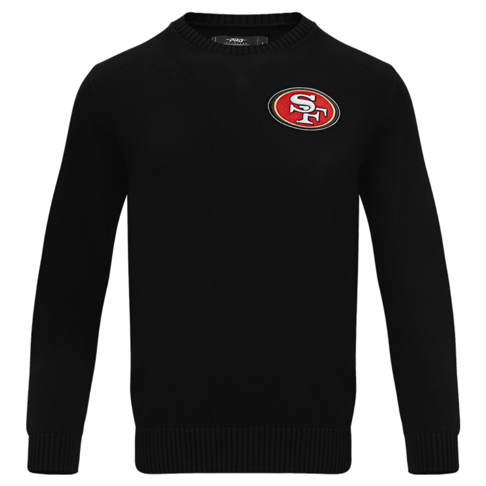 NFL SAN FRANCISCO 49ERS CHANDAIL À COL ROND NFL (NOIR)