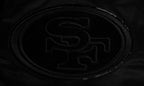 NFL SAN FRANCISCO 49ERS TRIPLE BLACK MEN'S SATIN JACKET (TRIPLE BLACK MEN'S)