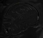 NFL SAN FRANCISCO 49ERS TRIPLE BLACK MEN'S SATIN JACKET (TRIPLE BLACK MEN'S)