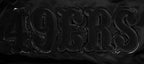 NFL SAN FRANCISCO 49ERS TRIPLE BLACK MEN'S SATIN JACKET (TRIPLE BLACK MEN'S)