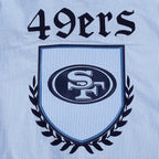 NFL SAN FRANCISCO 49ERS COUNTRY CLUB MEN'S SEERSUCKER JACKET (SEERSUCKER BLUE)