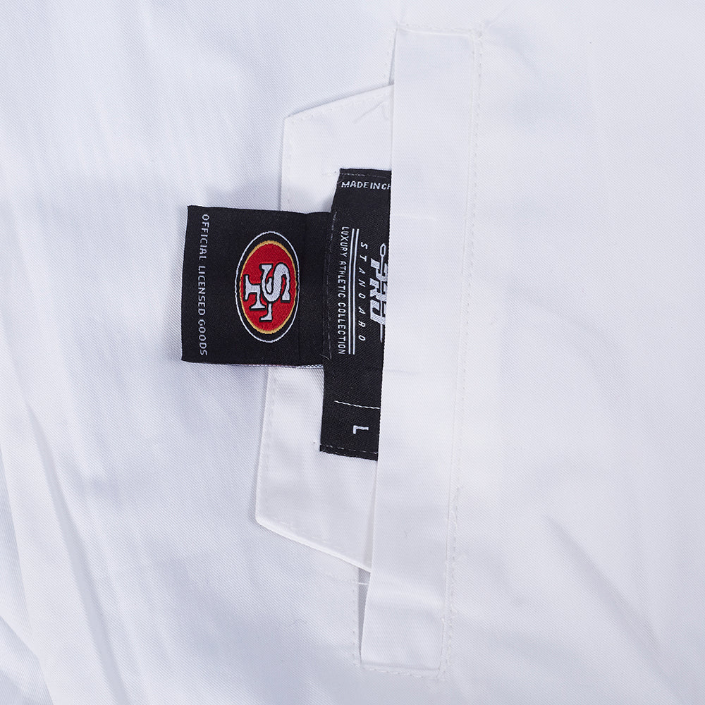 NFL SAN FRANCISCO 49ERS COUNTRY CLUB MEN'S SEERSUCKER JACKET (SEERSUCKER BLUE)