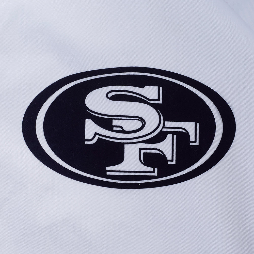 NFL SAN FRANCISCO 49ERS COUNTRY CLUB MEN'S SEERSUCKER JACKET (SEERSUCKER BLUE)