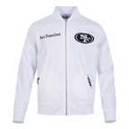 NFL SAN FRANCISCO 49ERS COUNTRY CLUB MEN'S SEERSUCKER JACKET (SEERSUCKER BLUE)
