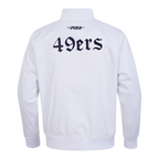 NFL SAN FRANCISCO 49ERS COUNTRY CLUB MEN'S SEERSUCKER JACKET (SEERSUCKER BLUE)